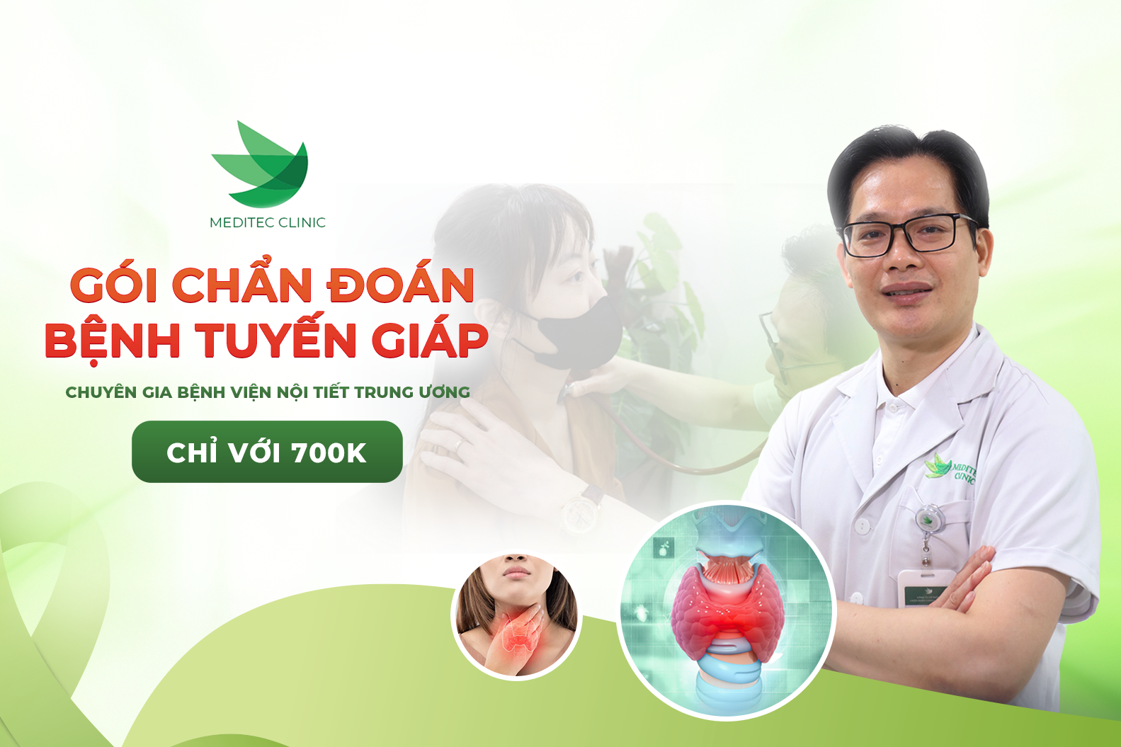GÓI CHẨN ĐOÁN BỆNH U TUYẾN GIÁP – TRƯỞNG KHOA BỆNH VIỆN NỘI TIẾT TRUNG ƯƠNG