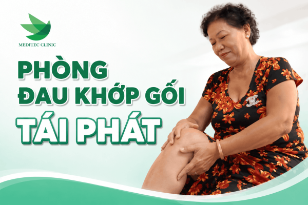 Phòng đau khớp gối khi lên xuống cầu thang tái phát