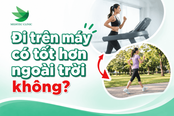 Đi trên máy có tốt hơn ngoài trời không?