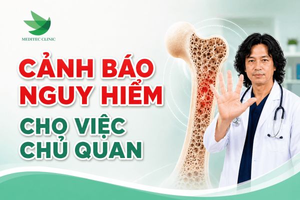 Cảnh báo nguy hiểm cho việc chủ quan