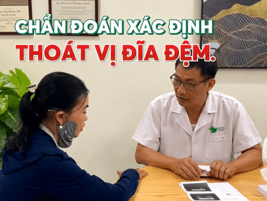 chẩn đoán xác định thoát vị đĩa đệm
